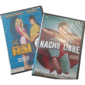 Jack Black Nacho Libre & Shallow Hal Comedy Movie in DVD